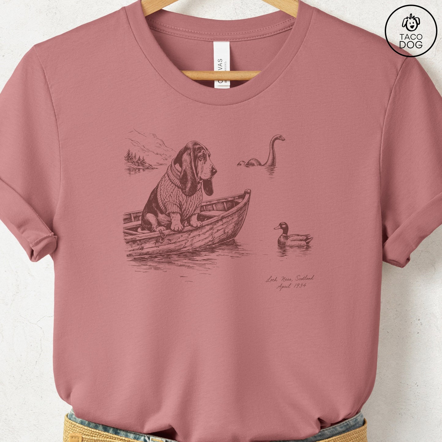 Basset Hound Loch T-Shirt