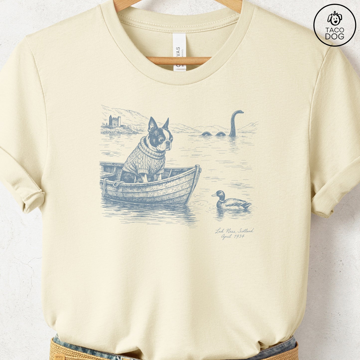 Boston Terrier Loch T-Shirt