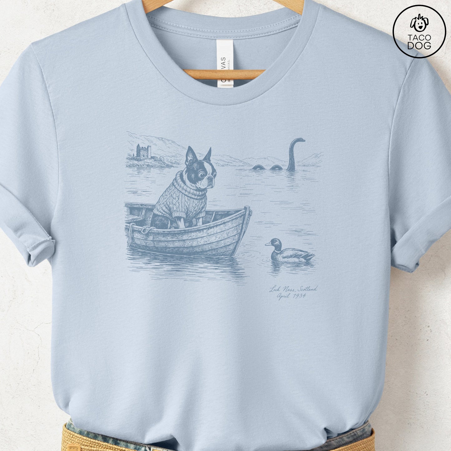 Boston Terrier Loch T-Shirt