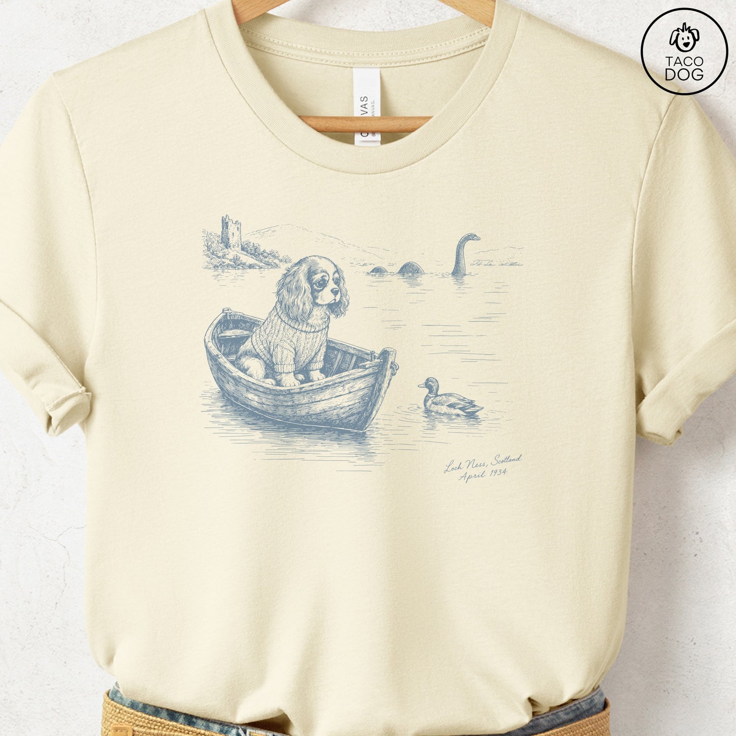 Cavalier King Charles Spaniel Loch T-Shirt