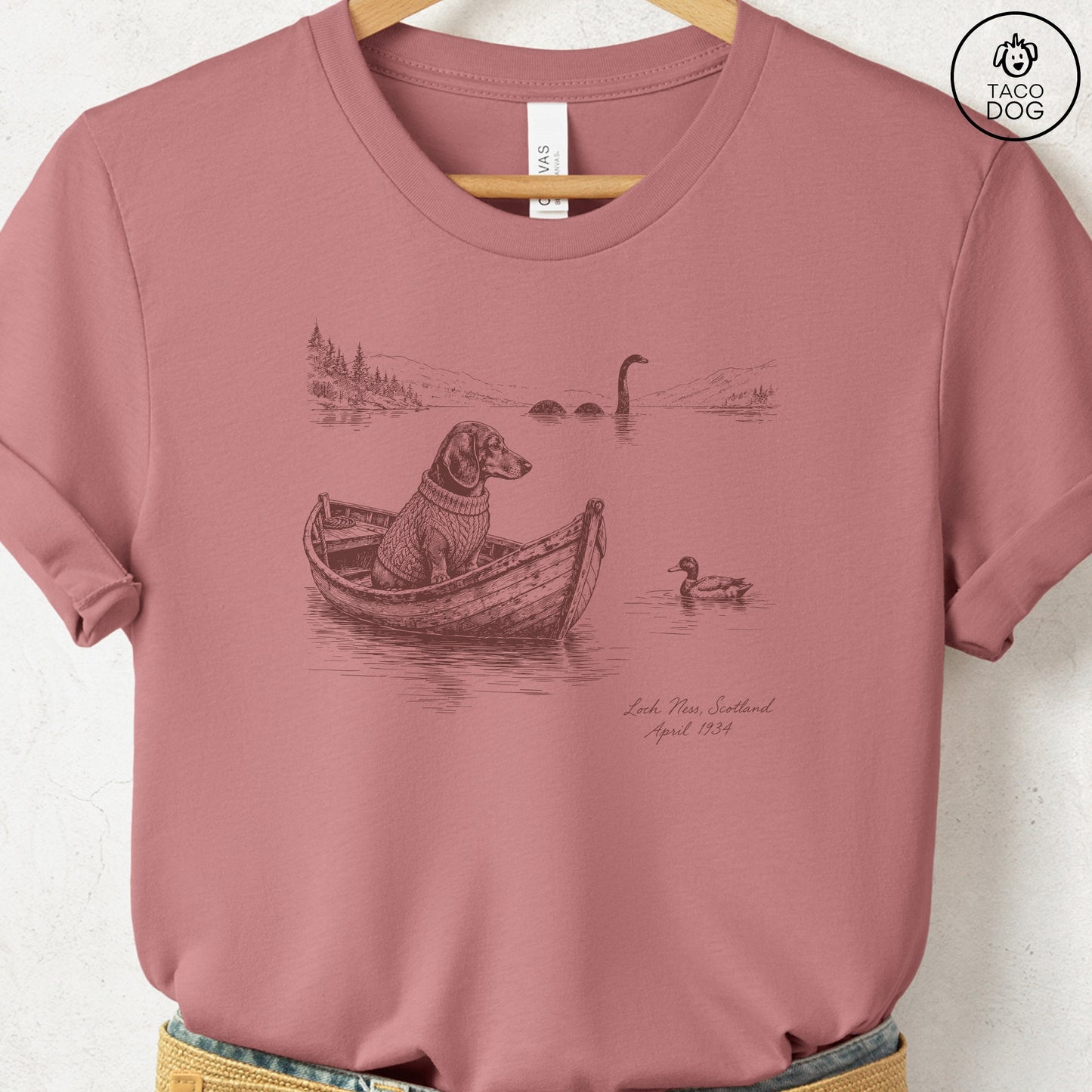 Dachshund Loch T-Shirt