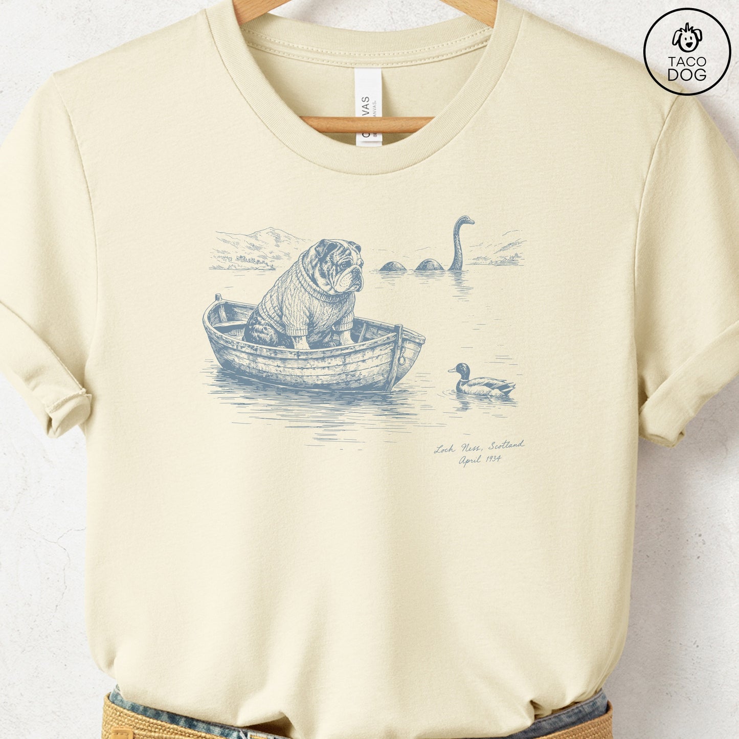 English Bulldog Loch T-Shirt