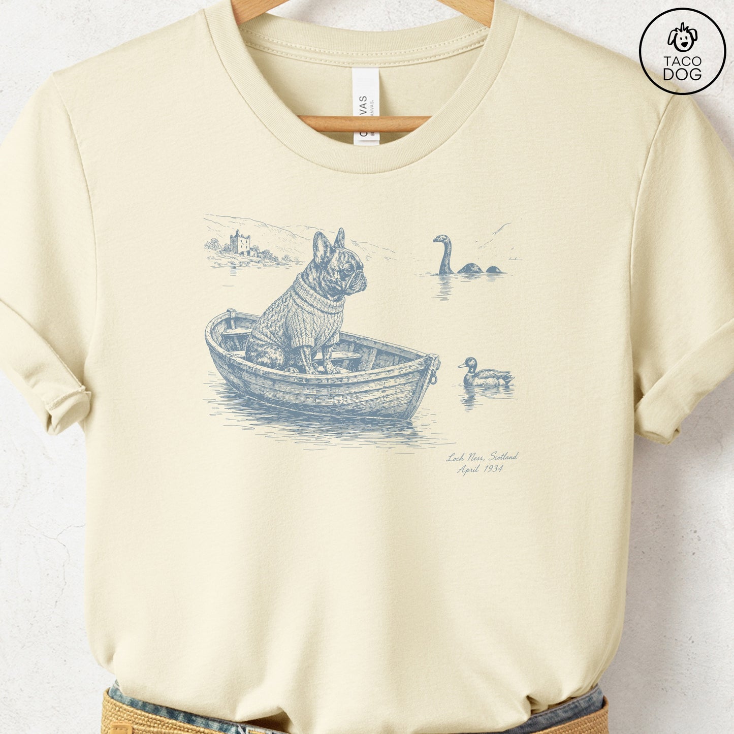 French Bulldog Frenchie Loch T-Shirt