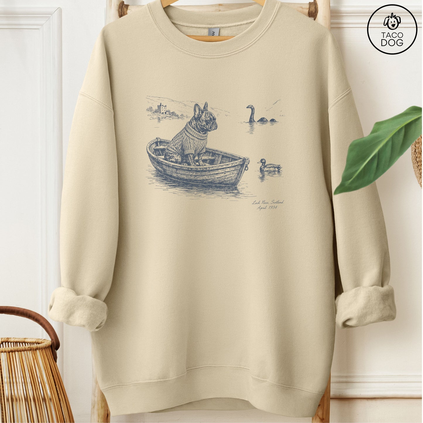 French Bulldog Frenchie Loch Sweatshirt