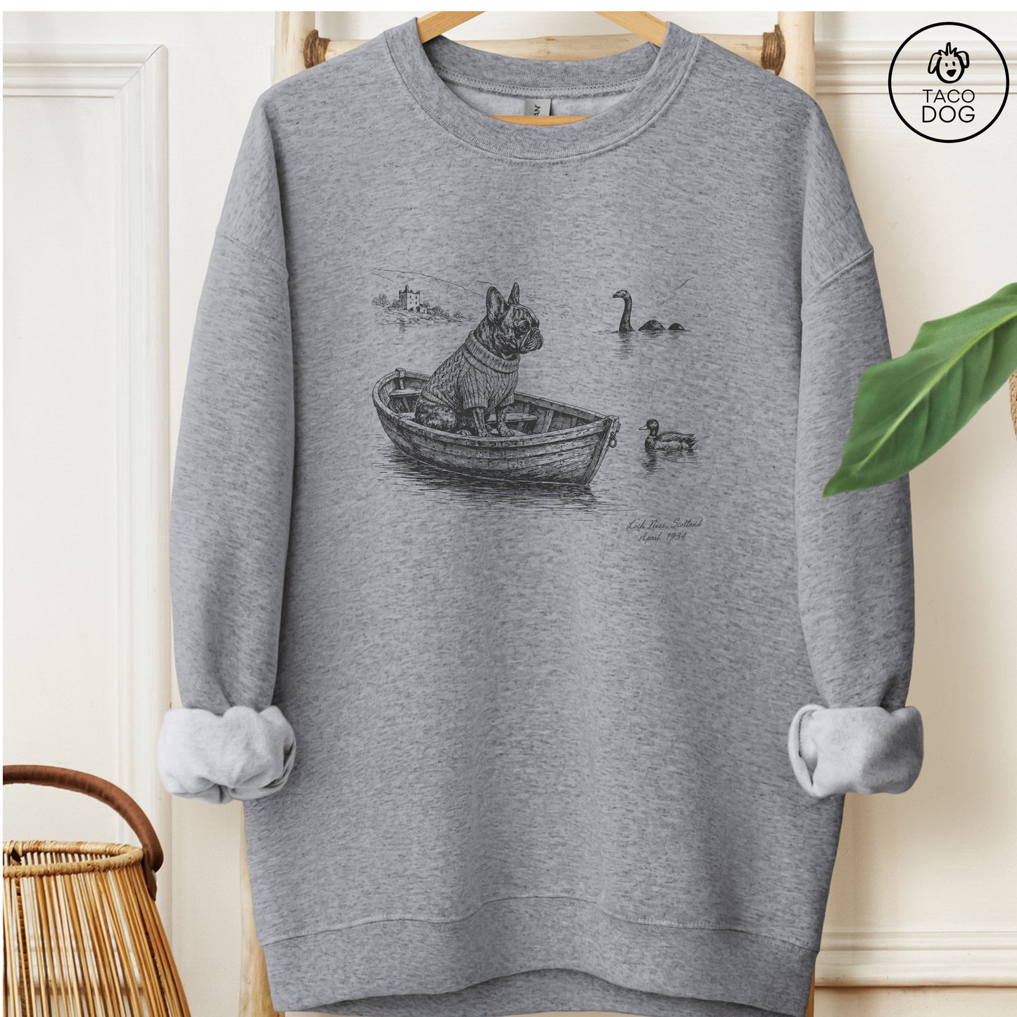 French Bulldog Frenchie Loch Sweatshirt
