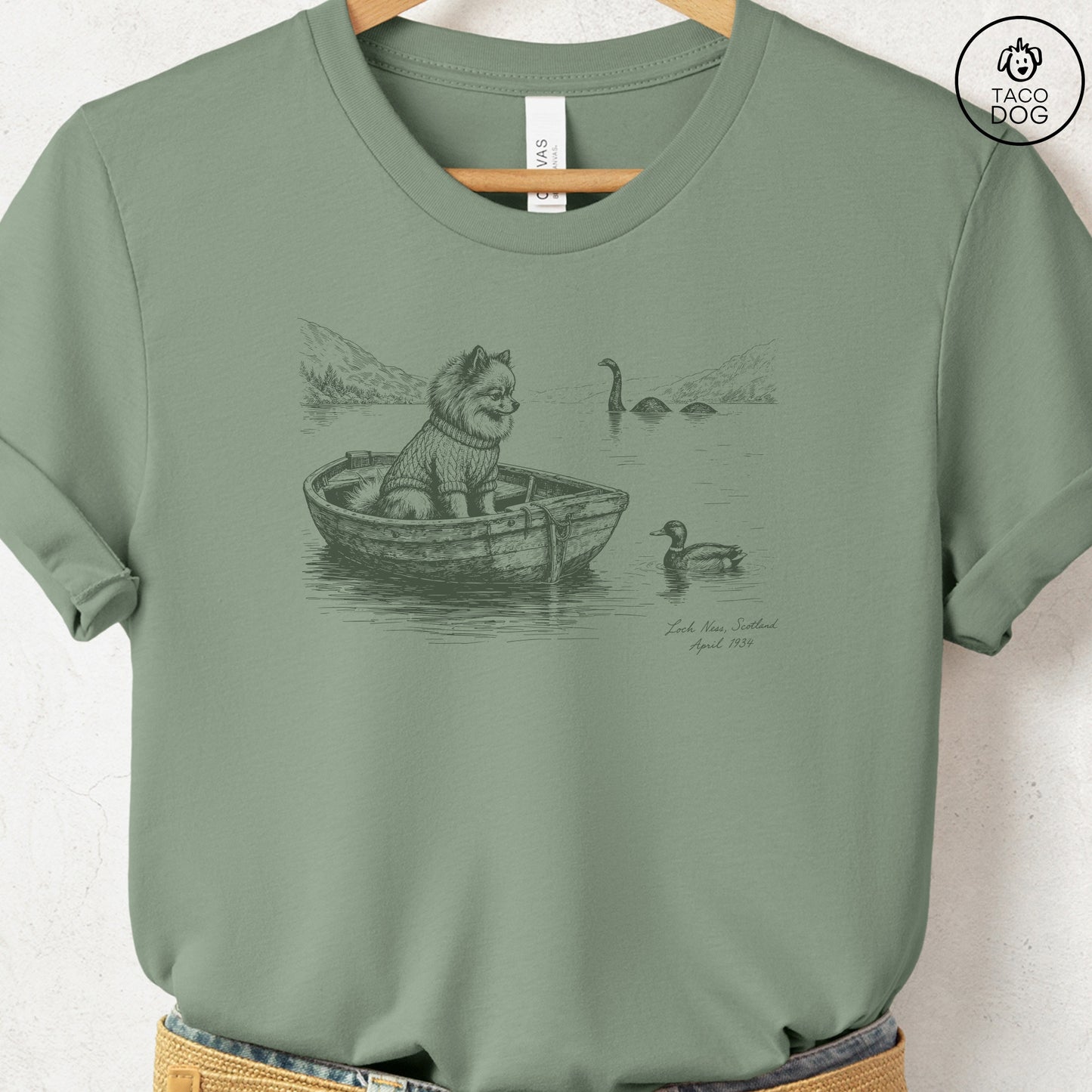 Pomeranian Loch T-Shirt
