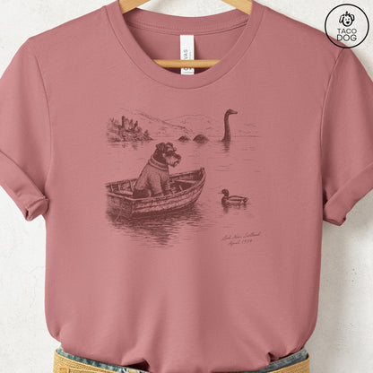 Schnauzer Loch T-Shirt