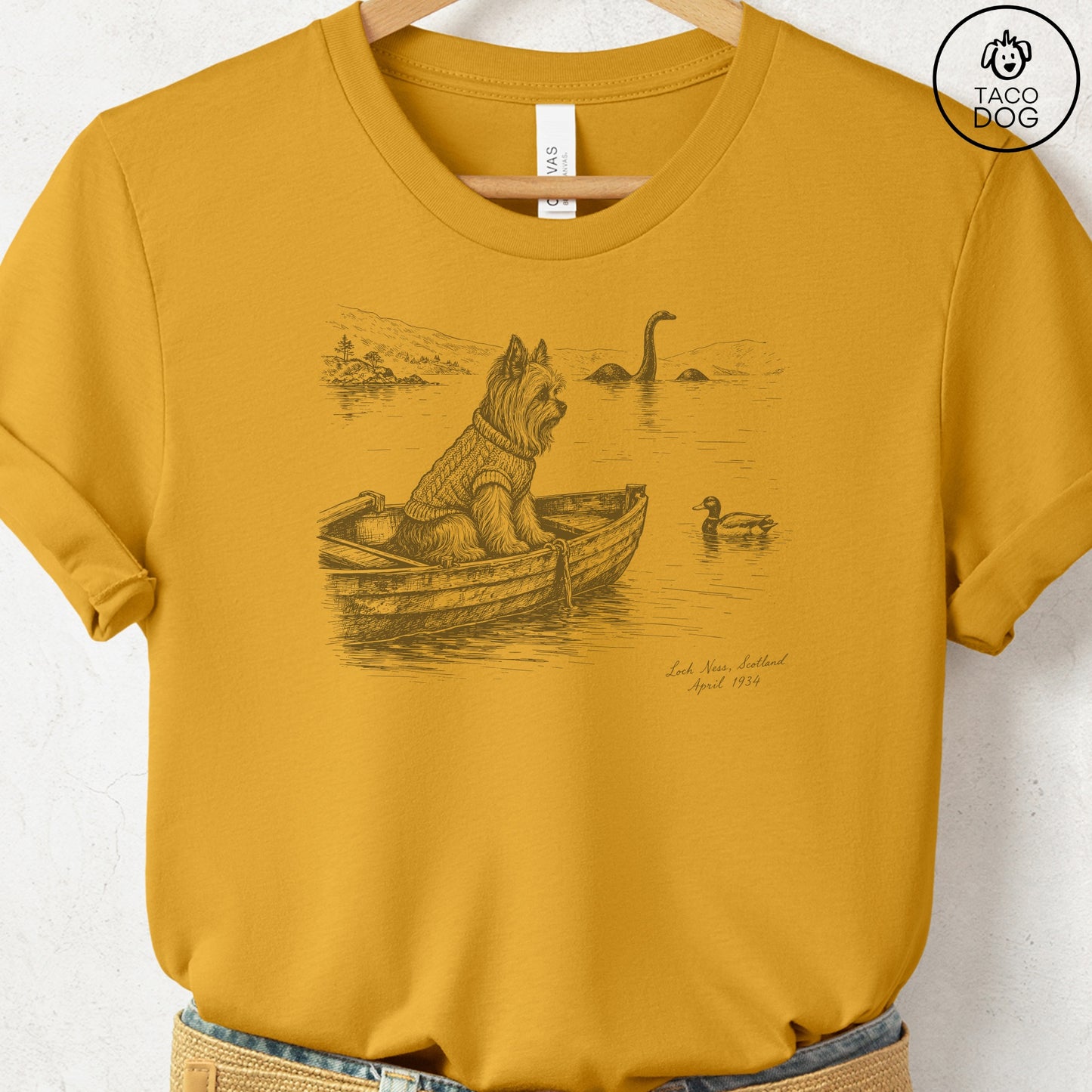 Yorkshire Terrier Yorkie Loch T-Shirt