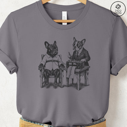 French Bulldog Frenchie Polygraph T-Shirt Storm Taco-Dog