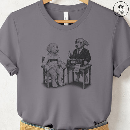 Doodle Polygraph T-Shirt Storm Taco-Dog