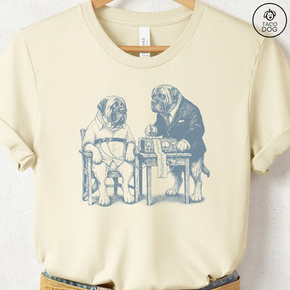 Mastiff Polygraph T-Shirt Natural Taco-Dog