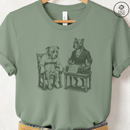 Pitbull Polygraph T-Shirt Sage Taco-Dog
