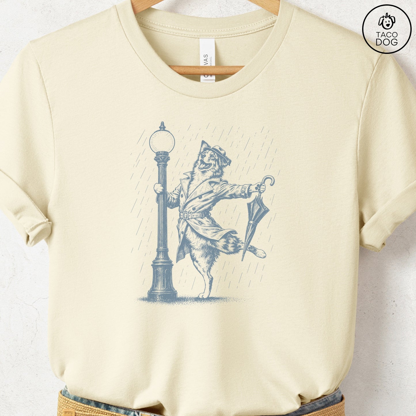 Australian Shepherd Rain T-Shirt