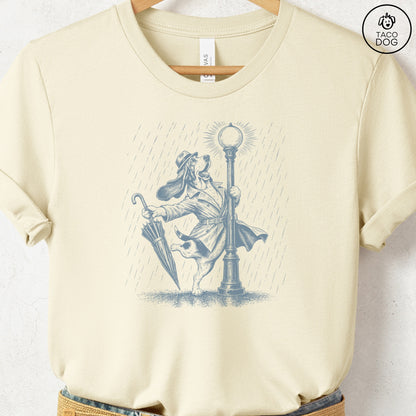 Basset Hound Rain T-Shirt