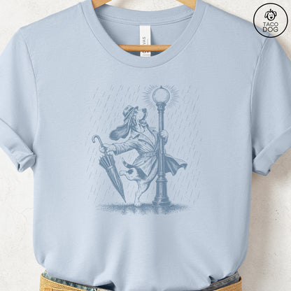Basset Hound Rain T-Shirt