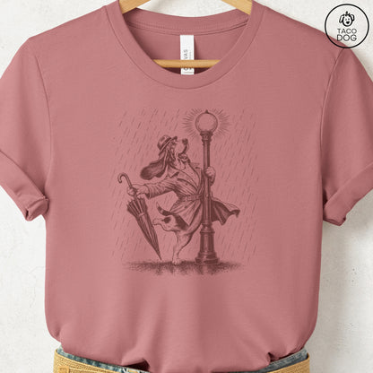 Basset Hound Rain T-Shirt