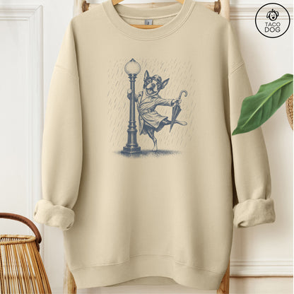 Boston Terrier Rain Sweatshirt