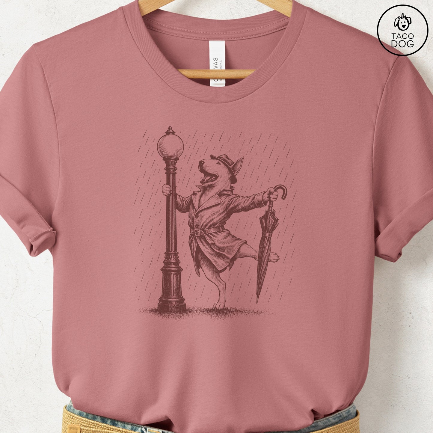 Bull Terrier Rain T-Shirt