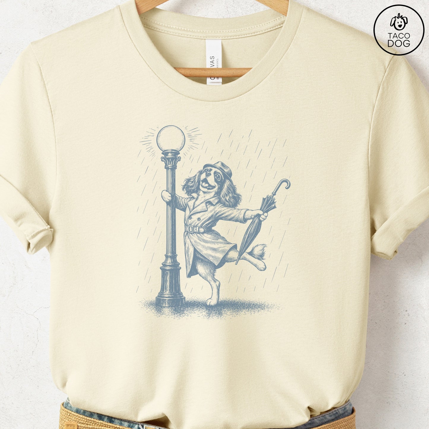 Cavalier King Charles Spaniel Rain T-Shirt
