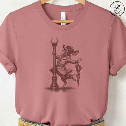 Dachshund Rain T-Shirt
