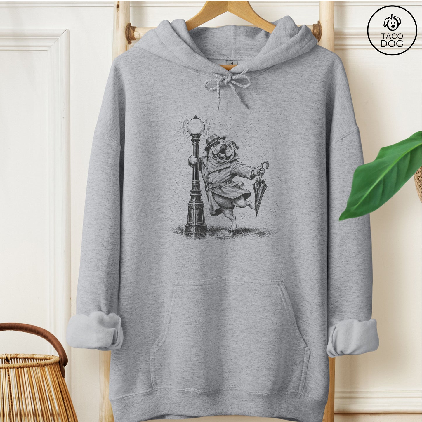 English Bulldog Rain Hoodie