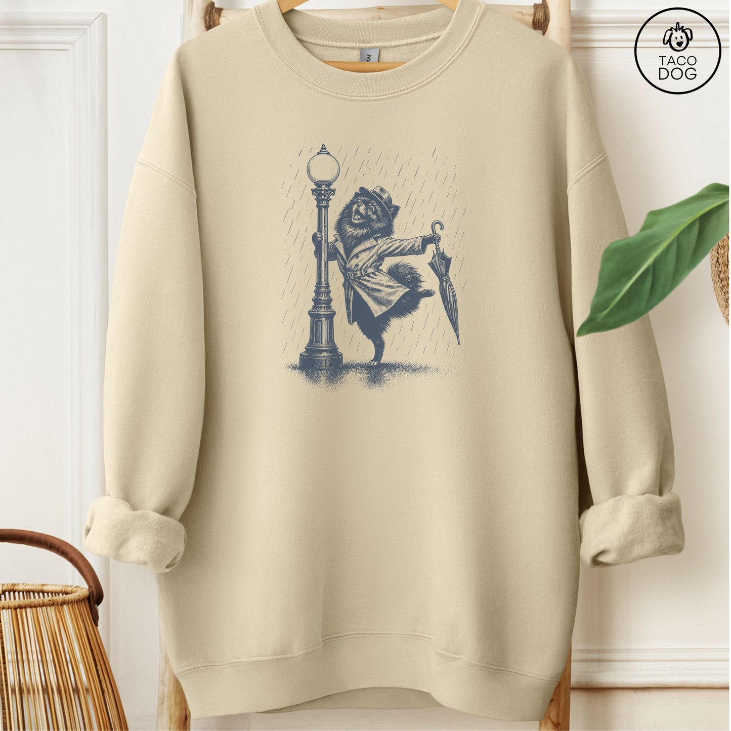 Pomeranian Rain Sweatshirt