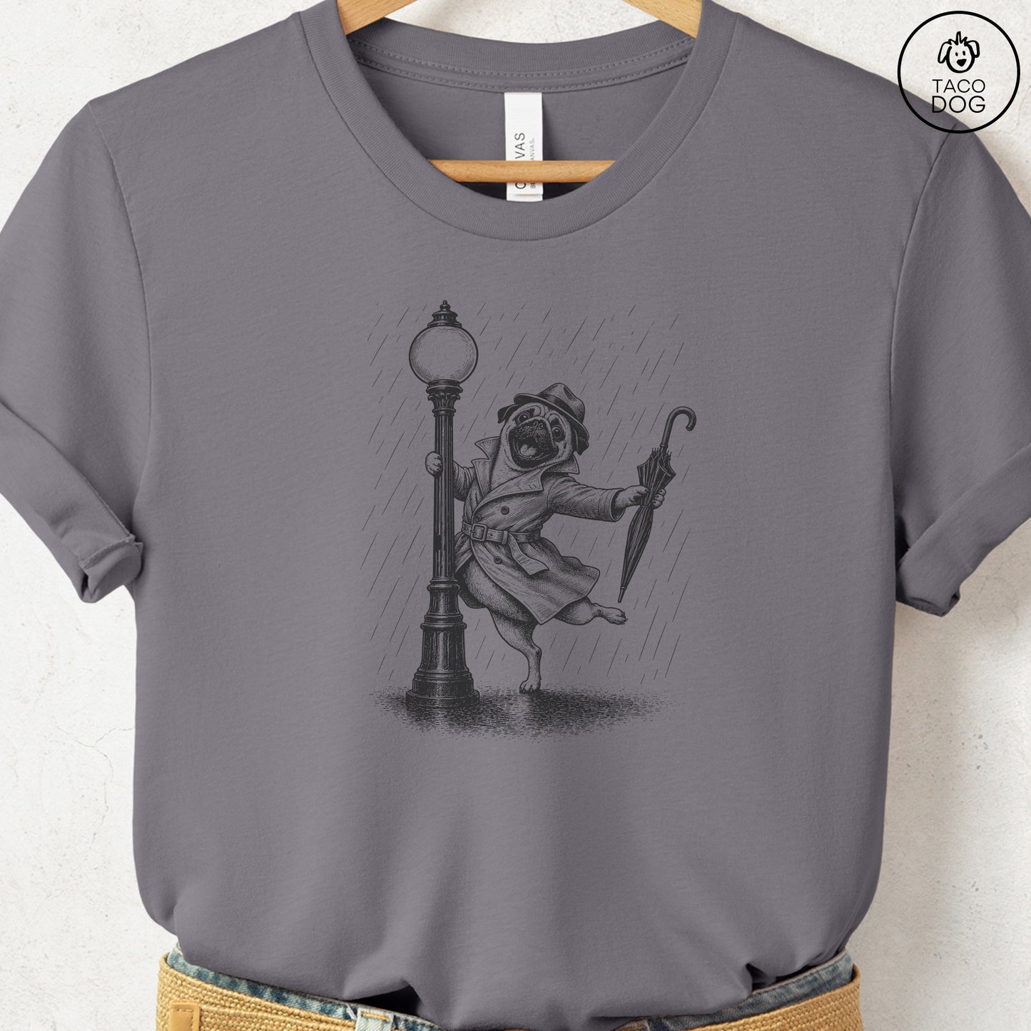 Pug Rain T-Shirt