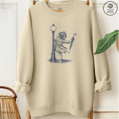 Pug Rain Sweatshirt
