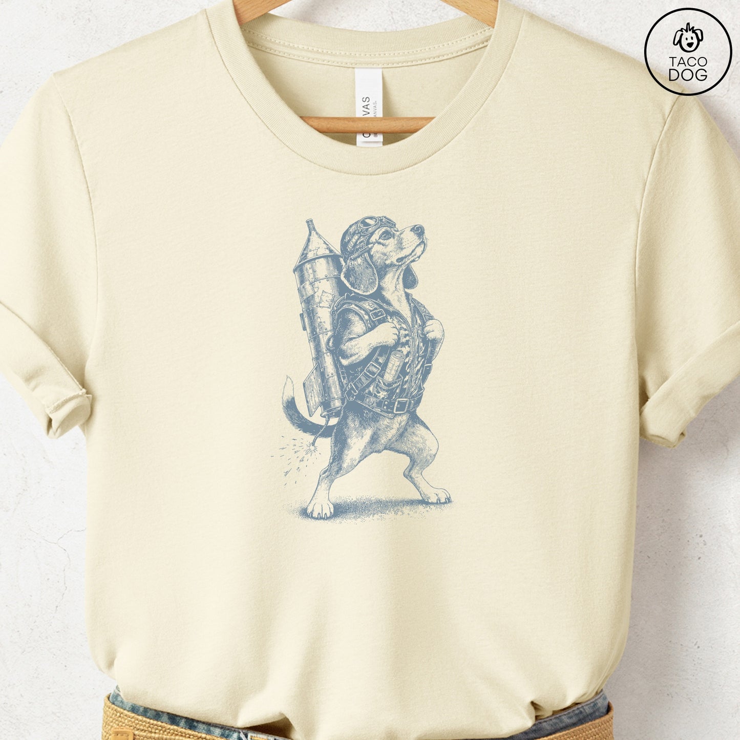 Beagle Rocket Dog T-Shirt