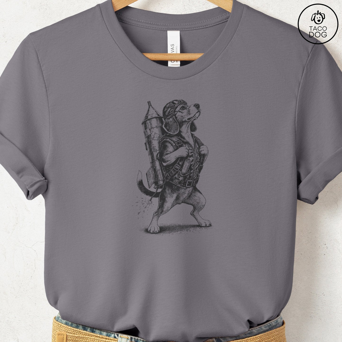 Beagle Rocket Dog T-Shirt