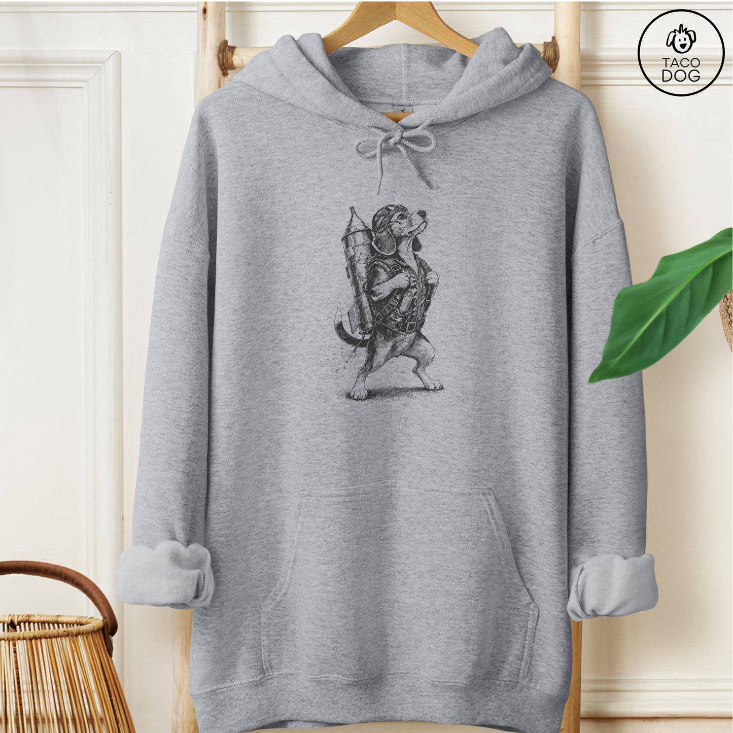 Beagle Rocket Dog Hoodie
