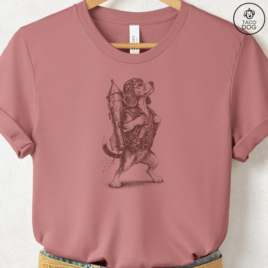 Beagle Rocket Dog T-Shirt