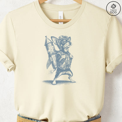 Chihuahua Rocket Dog T-Shirt