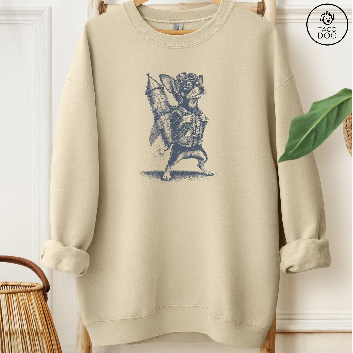 Chihuahua Rocket Dog Sweatshirt