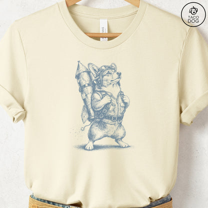 Corgi Rocket Dog T-Shirt