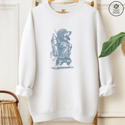 Dachshund Rocket Dog Sweatshirt