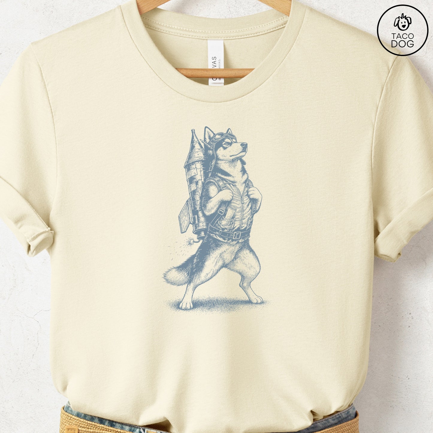 Husky Rocket Dog T-Shirt