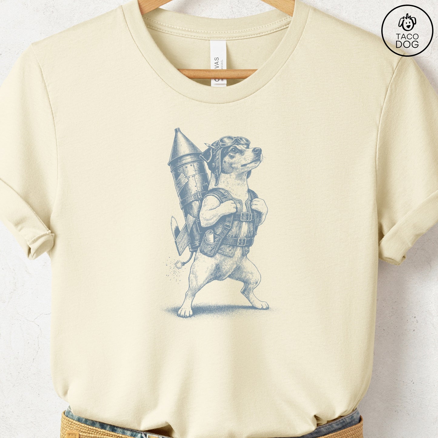 Jack Russell Rocket Dog T-Shirt