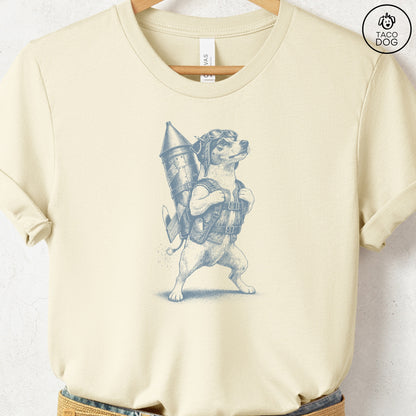 Jack Russell Rocket Dog T-Shirt