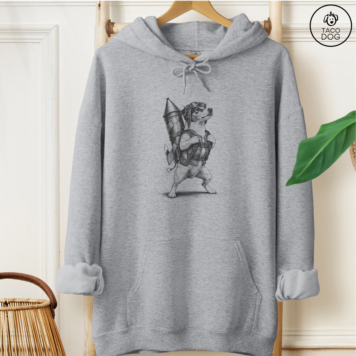 Jack Russell Rocket Dog Hoodie