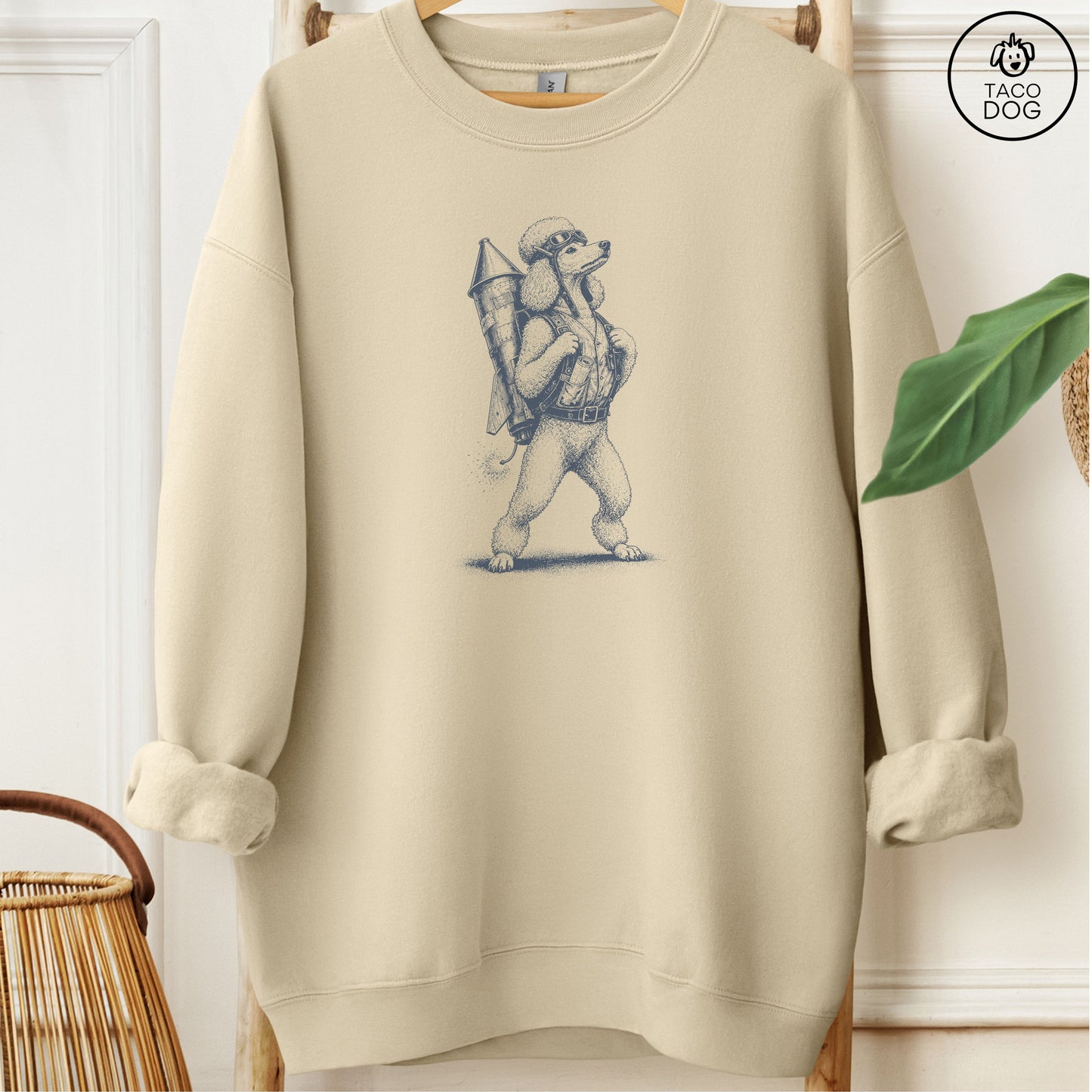 Poodle Rocket Dog Sweatshirt
