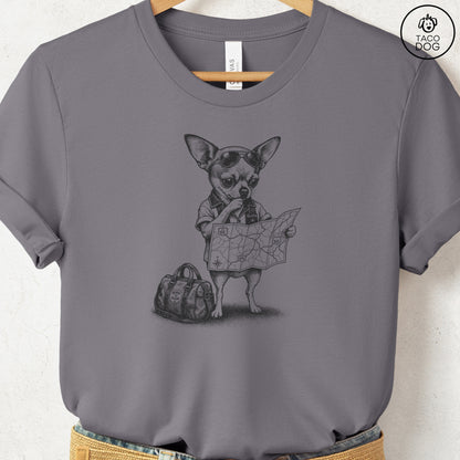 Chihuahua Route 66 T-Shirt Storm Taco-Dog