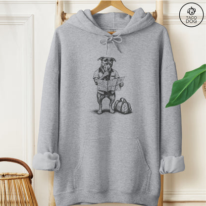 Pitbull Route 66 Hoodie Graphite Heather Taco-Dog