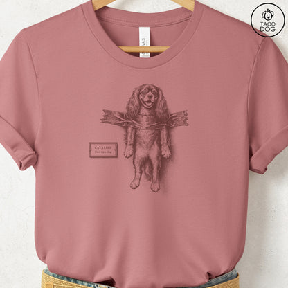 Cavalier King Charles Spaniel Taped T-Shirt