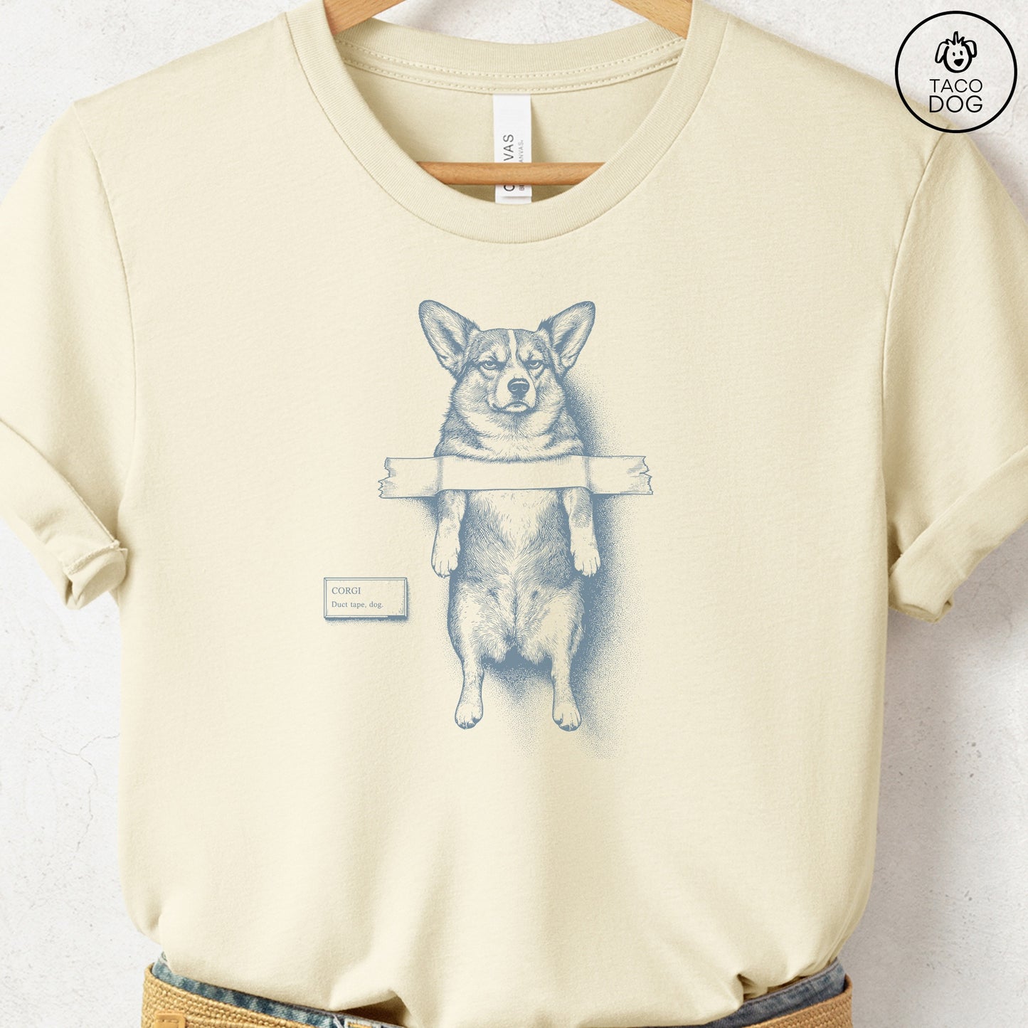 Corgi Taped T-Shirt