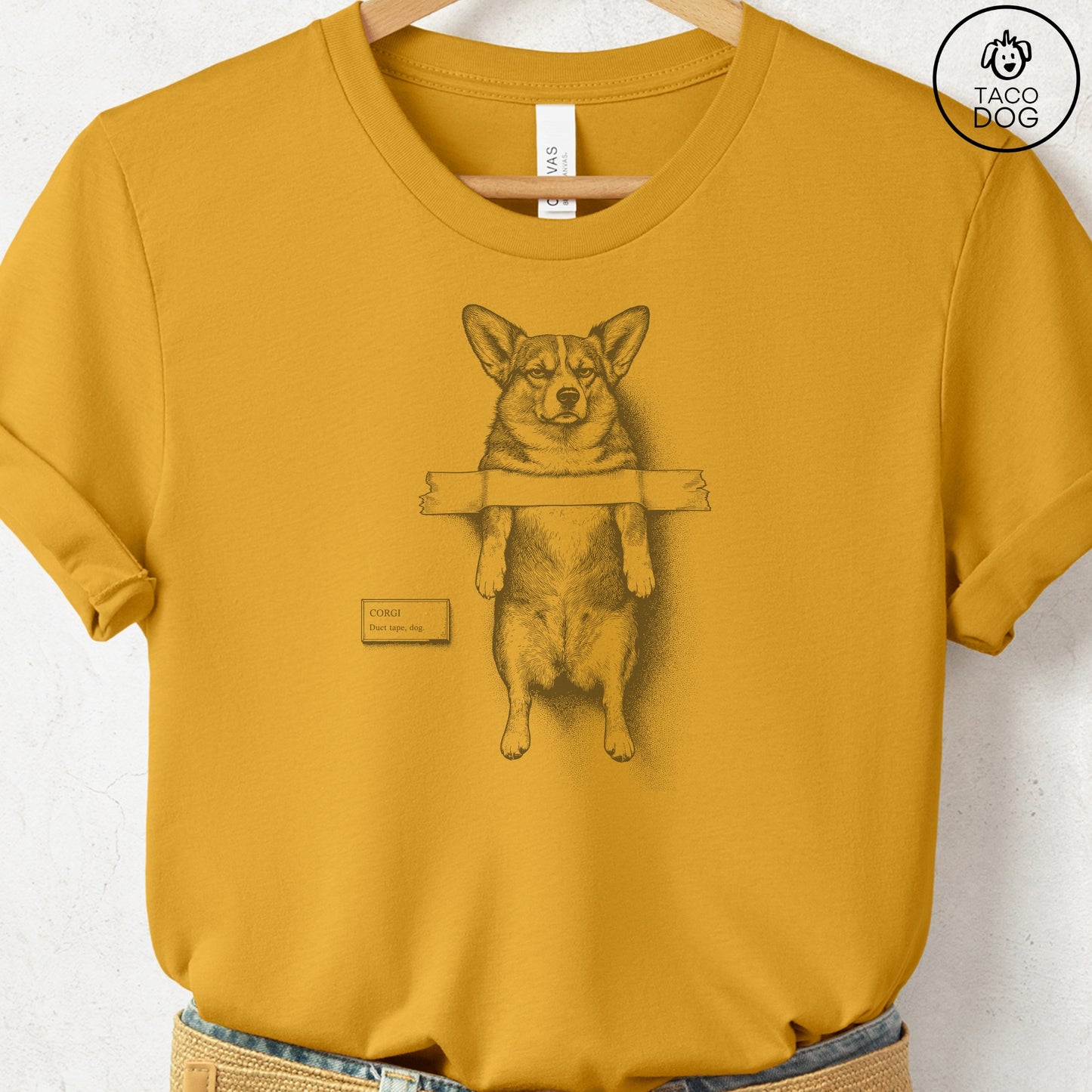Corgi Taped T-Shirt