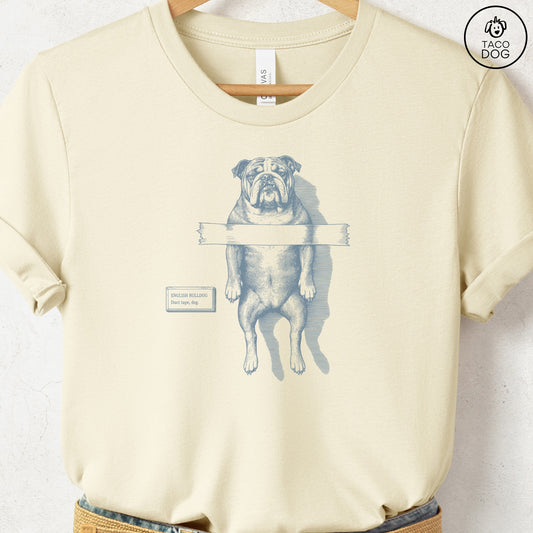 English Bulldog Taped T-Shirt
