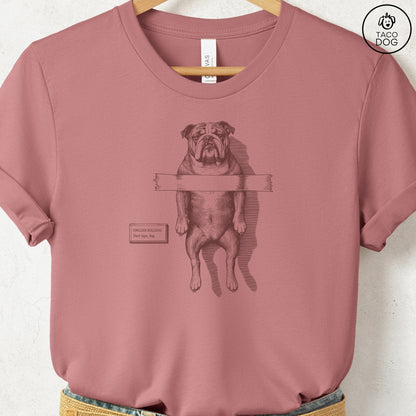 English Bulldog Taped T-Shirt