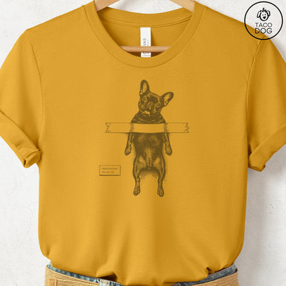 French Bulldog Frenchie Taped T-Shirt