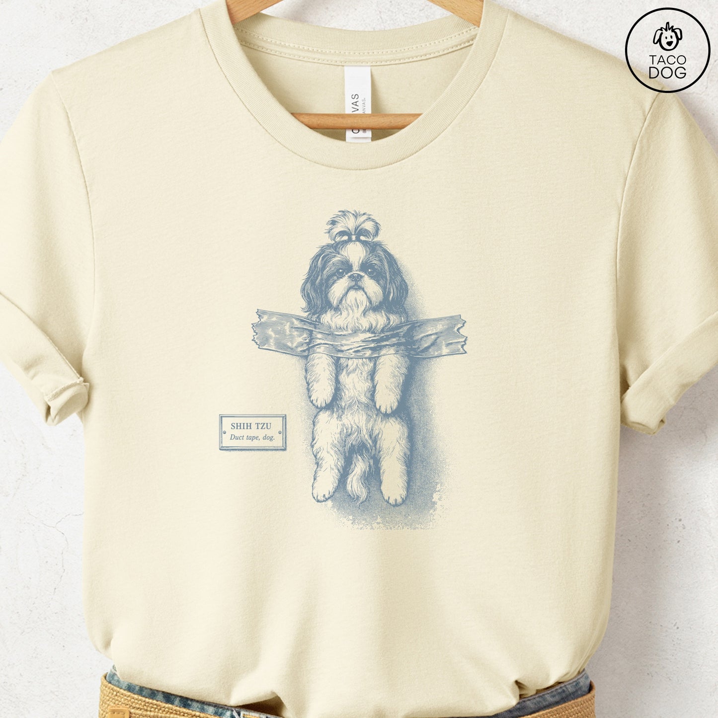 Shih Tzu Taped T-Shirt
